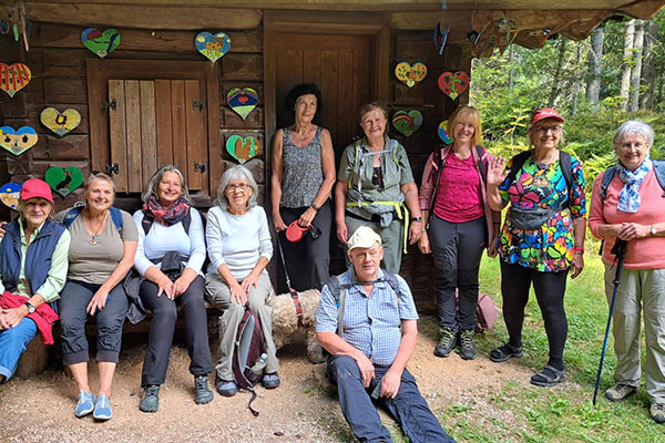 Gruppenfoto ·  Wandertage Filmoos 2025